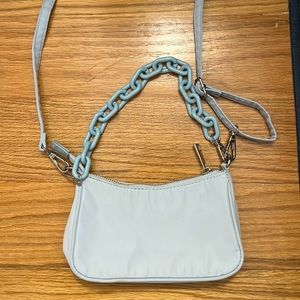 Blue berksha over the shoulder bag. Barely used.